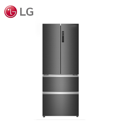 LG 647升大容量全抽屉冷冻对开门冰箱 变频风冷无霜 WiFi操作