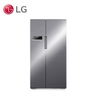 LG 530升大容量十字对开门 金属面板 风冷无霜 线性变频